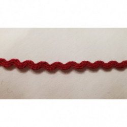 NOUVEAU ruban serpentine bordeaux