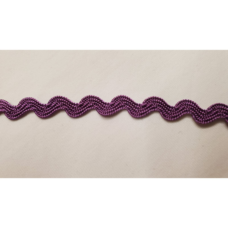 NOUVEAU ruban serpentine violet