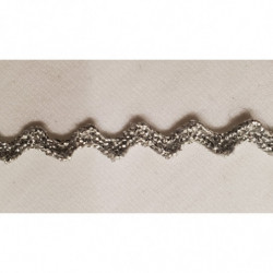 NOUVEAU ruban serpentine argenté