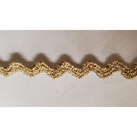 NOUVEAU ruban serpentine doré 