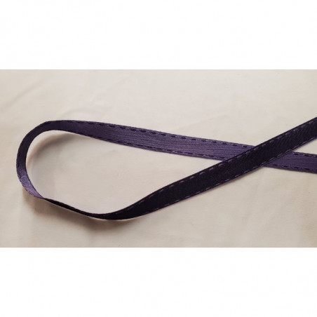 NOUVEAU ruban fantaisie façon couture surpiqué bicolore violet NOUVEAU ruban fantaisie façon couture surpiqué bicolore violet