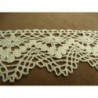 guipure coton vintage beige