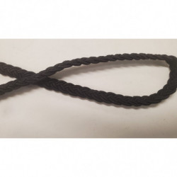 NOUVEAU ruban fantaisie entrelacée noir 