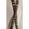 NOUVEAU ruban fantaisie gris anthracite 