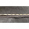 NOUVEAU ruban passepoil perlé monté sur base coton noir perle ronde blanche