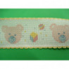 ruban à brodé motif nounours 