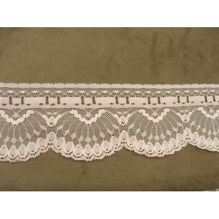 DENTELLE DE CALAIS finement dentelée 7 cm