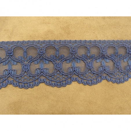 DENTELLE DE CALAIS dentellé sur une bordure 6 cm
