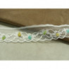 dentelle perlé - 3cm- turquoise 