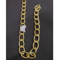 Chaînette Métallique Doré  Décorative Largeur 10 mm / Longueur 15 mm