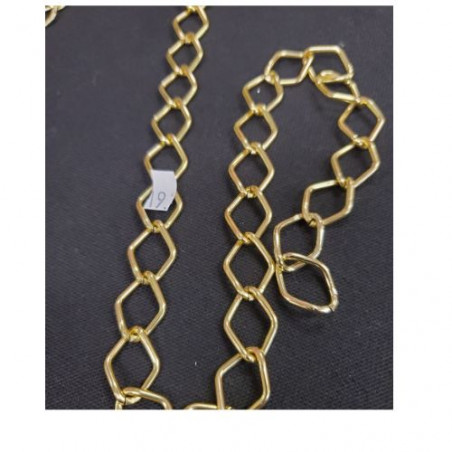 Chaînette Métallique Décorative Largeur 13 mm / Longueur 18 mm