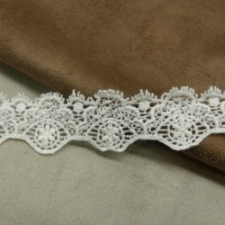 DENTELLE de calais blanche 2,5 cm