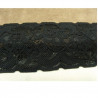 DENTELLE EN RUBAN noir, stretch, 6,5 cm