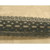 fine dentelle de calais noire 4 cm