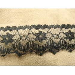 DENTELLE DE CALAIS noire 2 cm