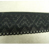 DENTELLE ELASTIQUE STRETCH noire 3 cm