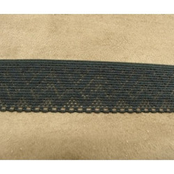 DENTELLE ELASTIQUE STRETCH noire 3 cm