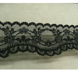DENTELLE DE CALAIS noire...