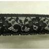dentelle de calais stretch noire 2,5 cm