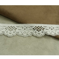 DENTELLE DE CALAIS STRETCH blanche 2,5 cm