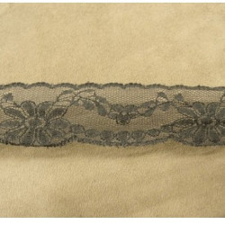 DENTELLE DE CALAIS noire 3,5 cm