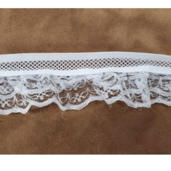 dentelle élastique froncé...