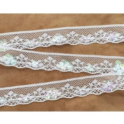 dentelle fine paillette...