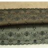 DENTELLE DE CALAIS noire 14 cm