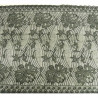 DENTELLE DE CALAIS stretch noire 24 cm
