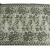 DENTELLE DE CALAIS stretch noire 24 cm