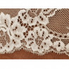 dentelle de calais leavers blanche 19 cm