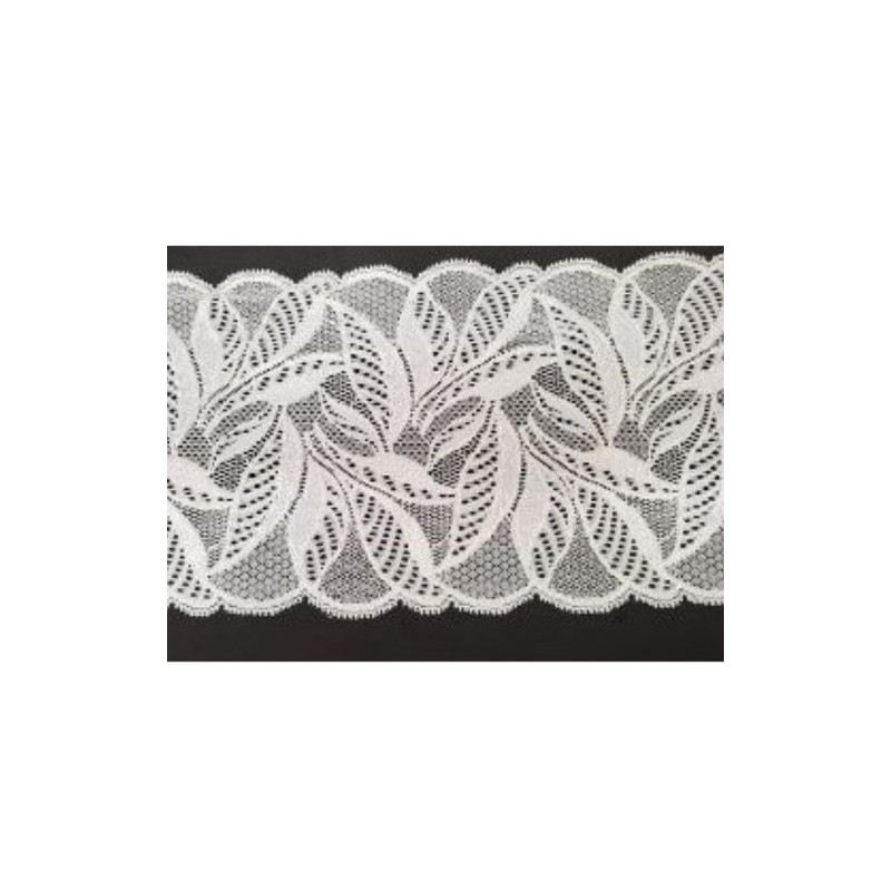 Dentelle de Calais  Blanche 17 cm