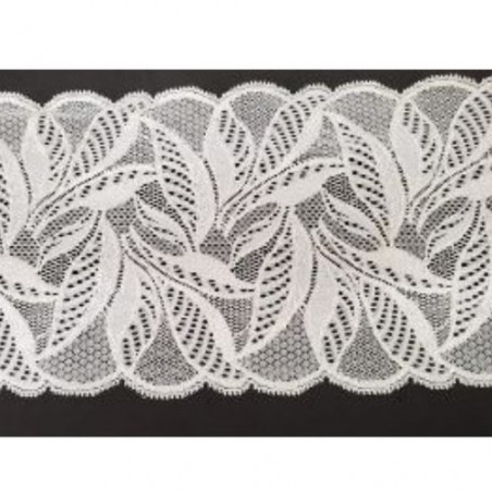 Dentelle de Calais  Blanche 17 cm