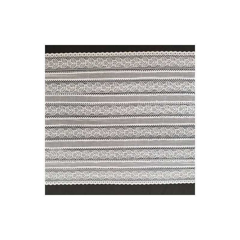 Dentelle de Calais Blanche 16 cm