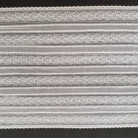 Dentelle de Calais Blanche 16 cm
