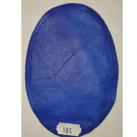 COUDIERE Façon Cuir Bleu Roi hauteur 13,5cm / largeur 9 ,5cm