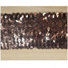 Écusson thermocollant motif fleur avec strass