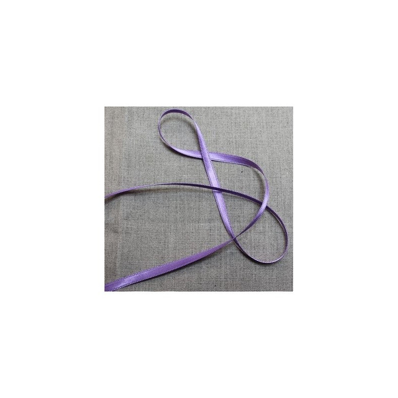 LOT DE Ruban Satin 2 Faces 6 mm