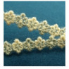 Dentelle De Calais Jaune Oranger 6.5 cm