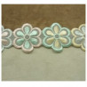 dentelle de calais beige sable 7 cm