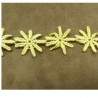 dentelle de calais textronic jacquard lila 6 cm