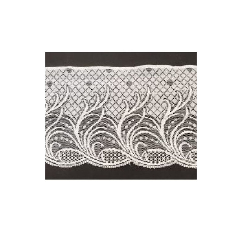 dentelle de calais ivoire 9 cm