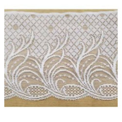 dentelle de calais ivoire 9 cm
