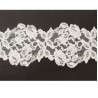 dentelle de calais leavers blanche  6,5 cm