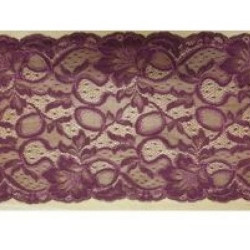 dentelle de calais leavers light taupe  6.5 cm