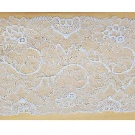 dentelle de calais leavers light taupe 6.5 cm