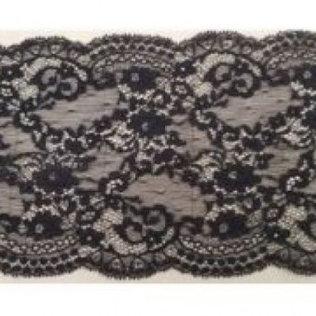 dentelle de calais blanc cassé 4 cm
