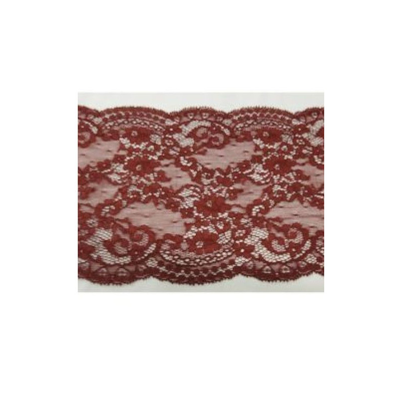 dentelle de calais blanc cassé 22 cm