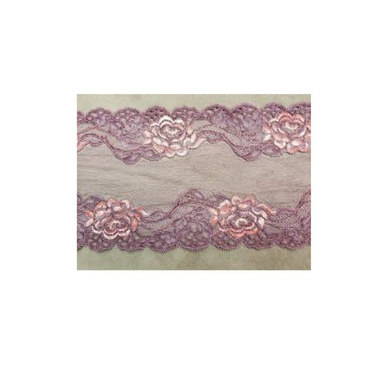 dentelle de calais noire 22 cm