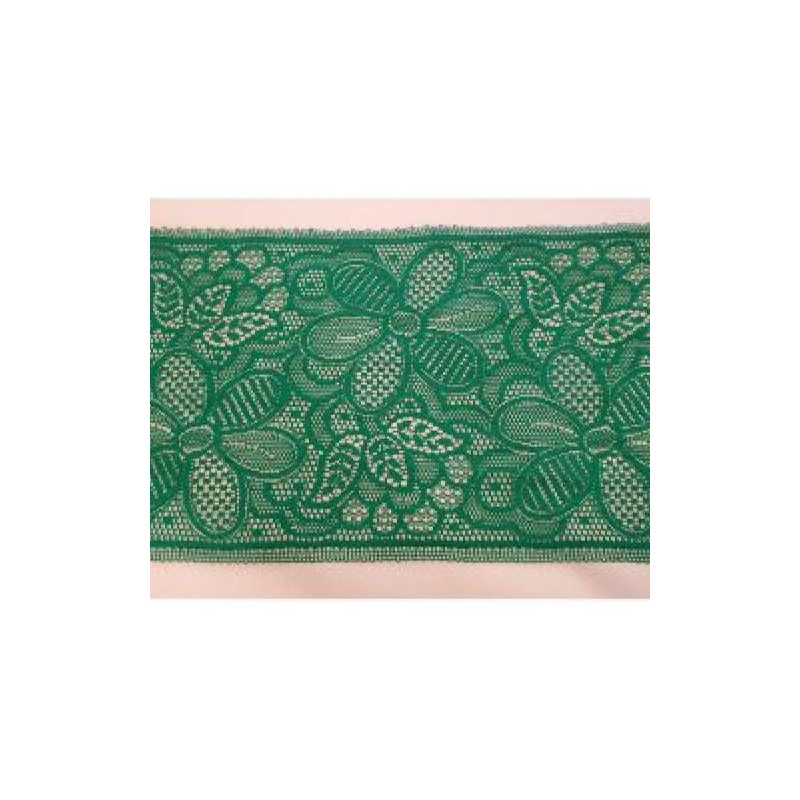 dentelle de calais noire 17 cm